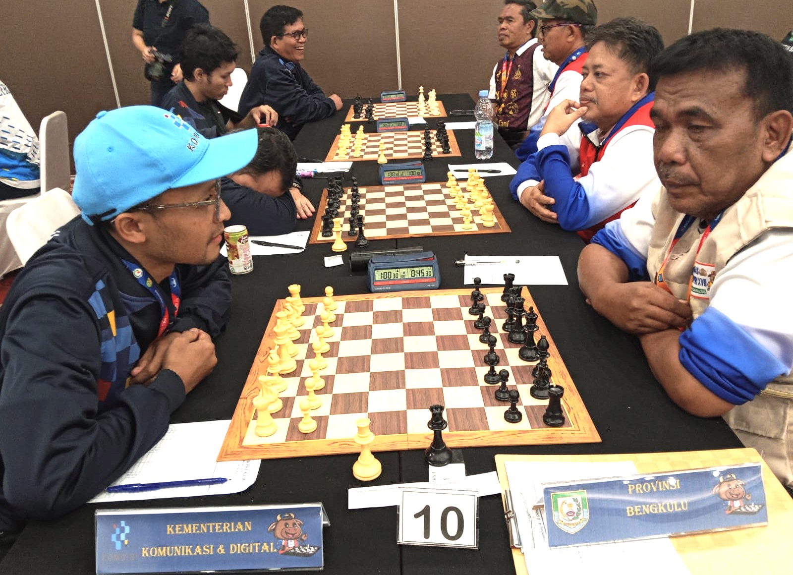 Tim catur Komdigi akui keunggulan tim Provinsi Bengkulu 0-4