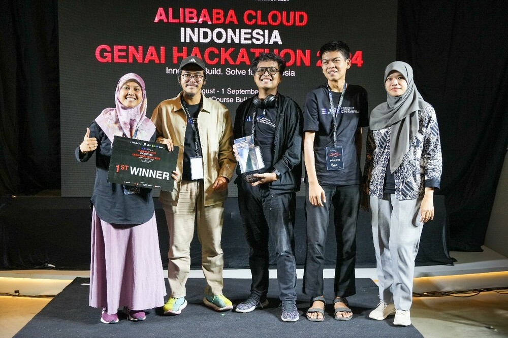 Pemenang Pertama Alibaba Cloud Indonesia GenAI Hackathon 2024