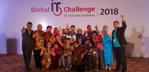 Kontingen Indonesia di GITC 2018