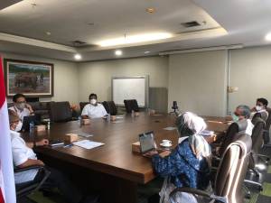 Rapat Kepegawaian dengan Eselon 2 BLSDM Kementerian Kominfo