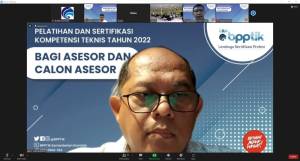 Pembukaan pelatihan asessor BPPTIK 