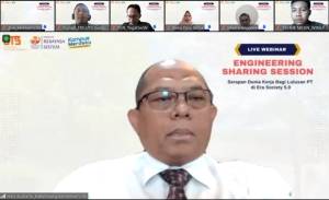 Webinar Daring dihadiri Narasumber Bapak Hary Budiarto