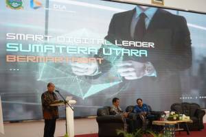 Pembukaan Digital Leadership Academy Sumut oleh Kabadan Litbang SDM Kemkominfo