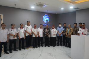 Foto Bersama Kepala Badan Litbang SDM dan Tim BSSN