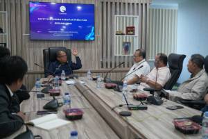 Foto Diskusi tentang pemanfaatan teknologi 5G antara BPSDM Kominfo dan Badan Riset dan Inovasi Nasional