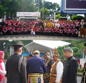 Foto Peringatan HUT RI ke-79 dan Perlombaan di Kemenkominfo