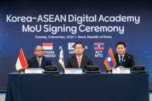 Foto Kegiatan Kolaborasi Strategis Indonesia dan Korea Selatan untuk Pengembangan Talenta Digital Melalui Korea-ASEAN Digital Academy