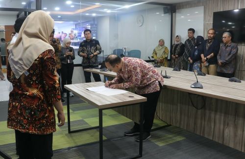 Sertijab Kepala BPSDM Komdigi