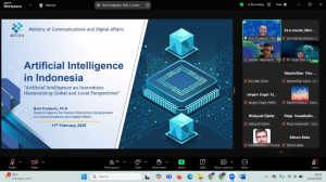 Foto Kegiatan Kepala BPSDM Komdigi Hadiri Webinar EuroCham: Dorong Kolaborasi Global dan Lokal dalam Inovasi Berbasis AI