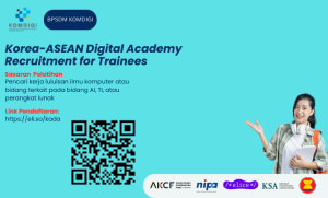 Korea-ASEAN Digital Academy, Recruitment for Trainees