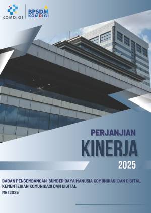 Perjanjian Kinerja Badan Pengembangan SDM Komdigi Tahun 2025