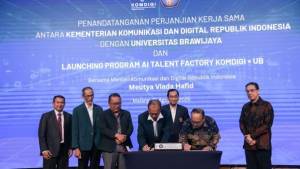 BPSDM Komdigi Luncurkan AI Talent Factory di Universitas Brawijaya