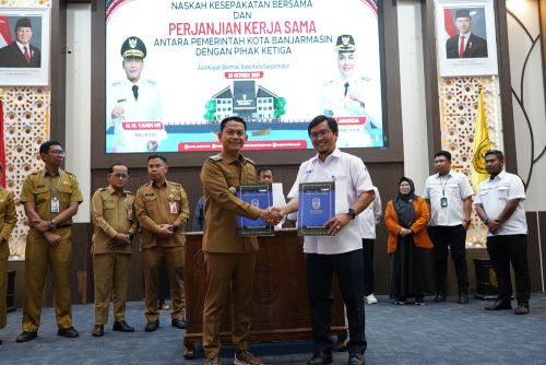 BPSDM Komdigi dan Pemkot Banjarmasin Tandatangani Nota Kesepakatan Peningkatan Kapasitas SDM Digital