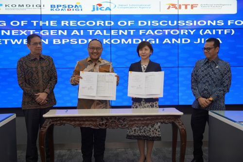 BPSDM Komdigi Gandeng JICA Bentuk Next-Gen AI Talent Factory Demi Kedaulatan AI Nasional