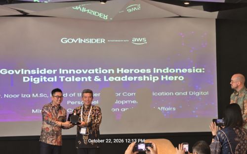 BPSDM Komdigi Raih Digital Talent &amp; Leadership Award di AWS AI Innovation Summit 2026