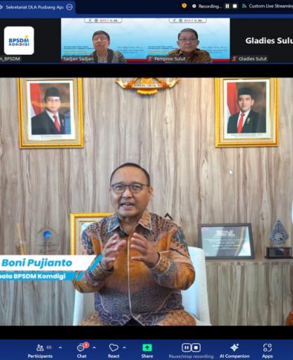 Headline: BPSDM Komdigi Gelar Pelatihan Smart Digital Leaders Program DLA di Sulawesi Utara