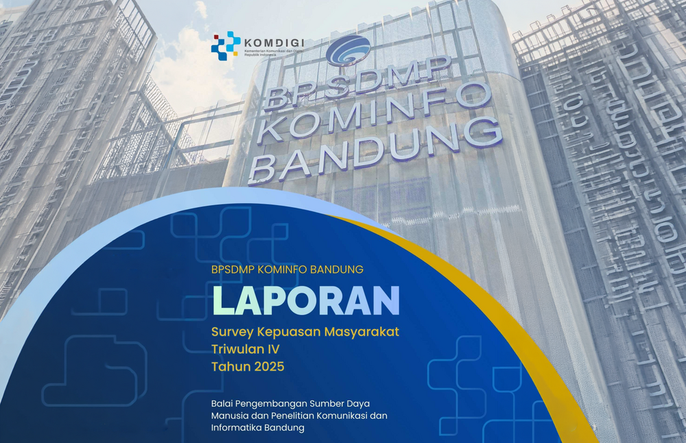 Gambar: Hasil Survey Kepuasan Masyarakat Triwulan IV Tahun 2025 BPSDMP Kominfo Bandung