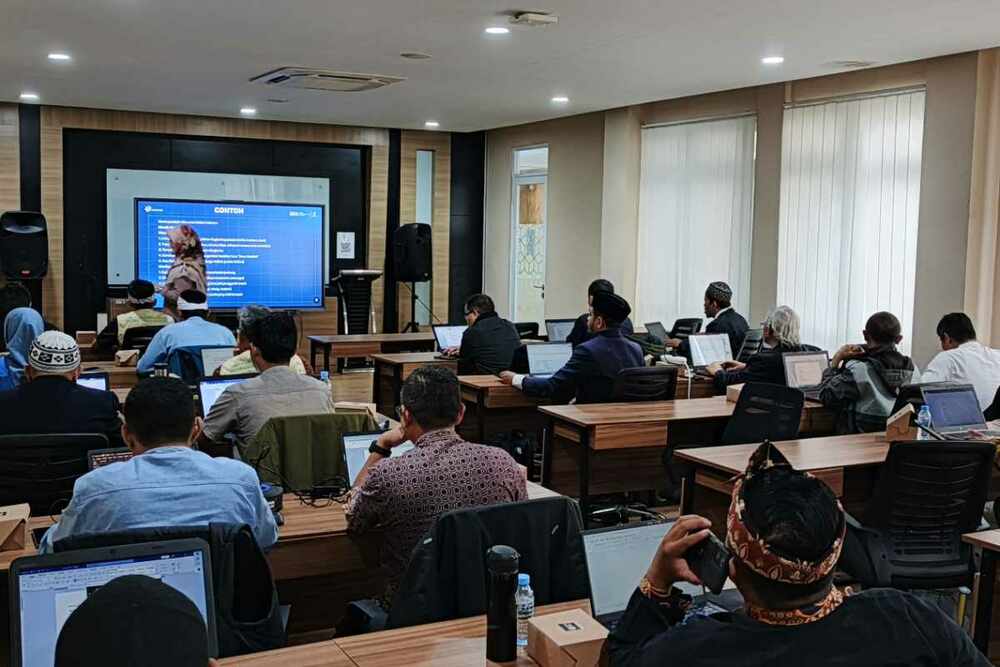 Gambar: BLSDM Komdigi Bandung Gelar Pelatihan Pelatihan Digital Dasar bertema AI Bersama Baznas Kota Bandung