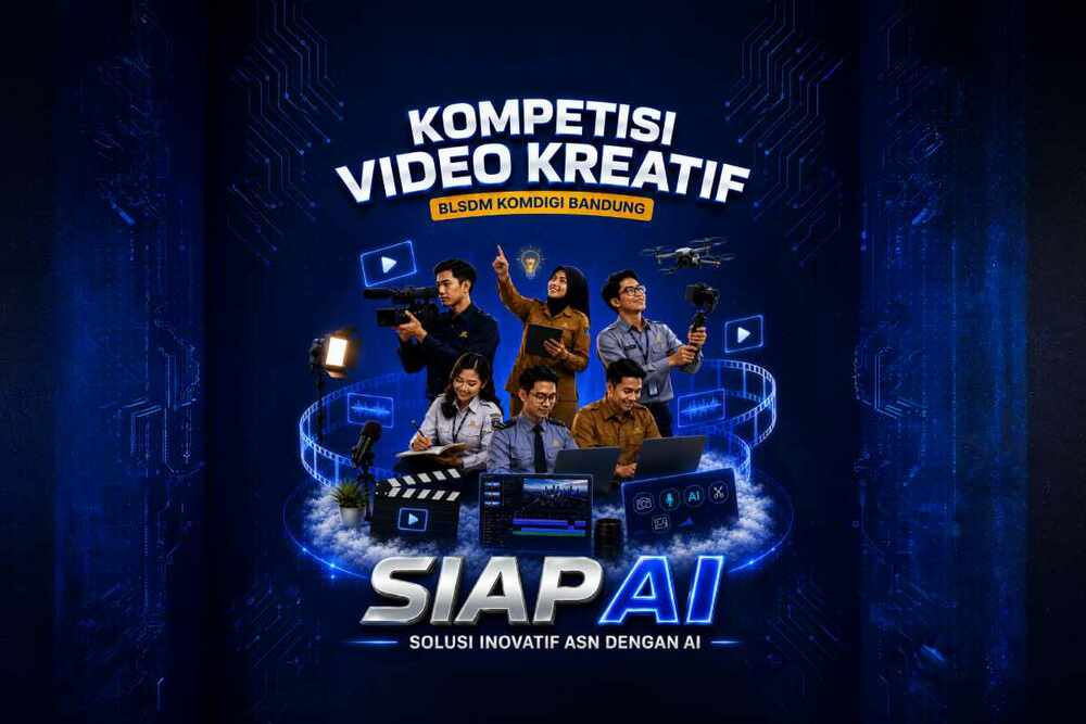 Gambar: Hasil Seleksi Dewan Juri Kompetisi Video Kreatif SIAP AI!