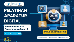 Hasil Seleksi Pelatihan Aparatur Digital Tema Pemanfaatan AI di Pemerintahan Batch 6 Kabupaten Pangandaran Tahun 2025