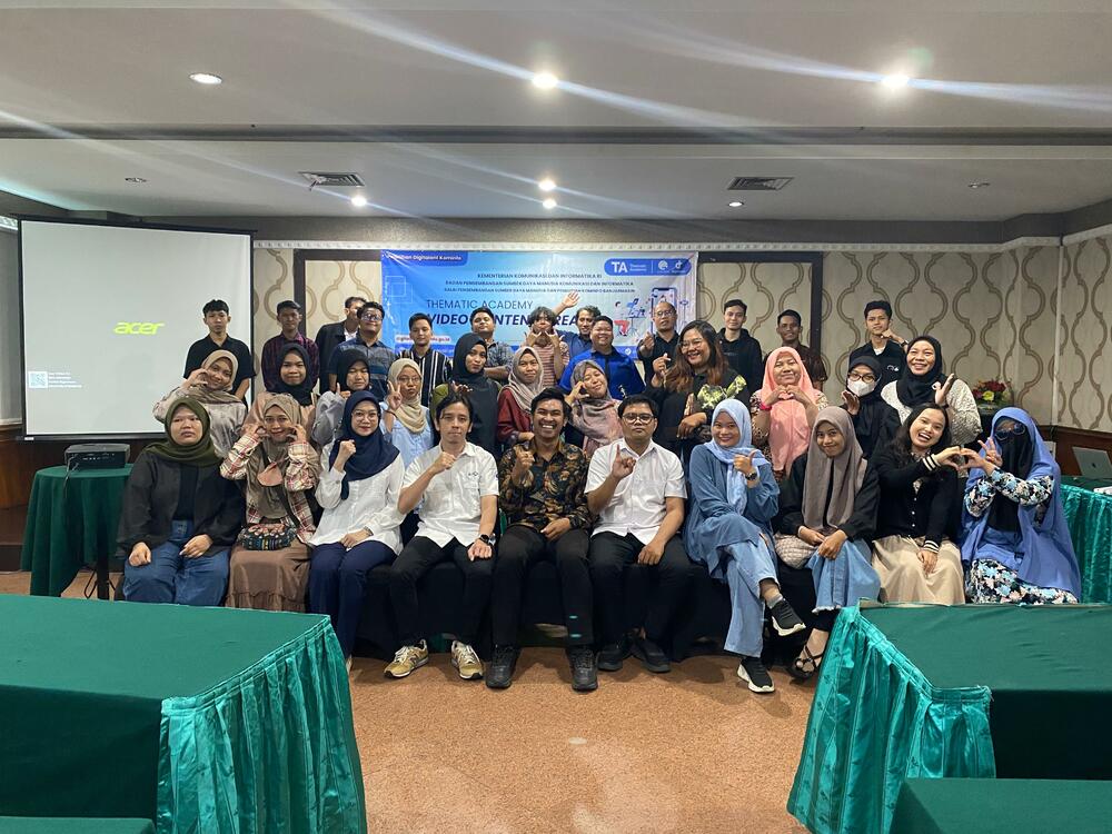 Gambar: Pelatihan Video Content Creator, BPSDMP Kominfo Banjarmasin