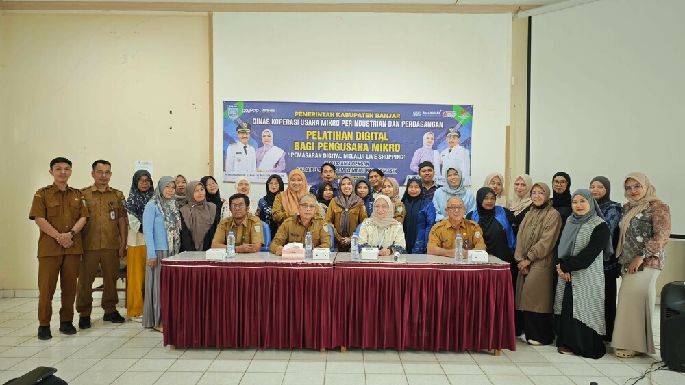 Gambar: 28 10 Press Release KDD Live Shoping Kab Banjar 