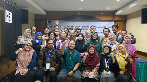 Foto: Peserta TOT Kelas Social Media Analyst 