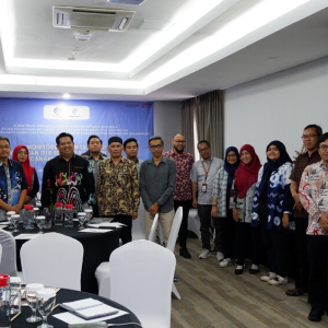 Foto Bersama Monitoring dan Evaluasi Kegiatan Digital Talent Scholarship (DTS) Tahun 2023 dan Perencanaan Kegiatan DTS Tahun 2024. 