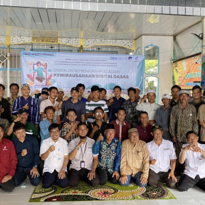 Pelatihan Digital Entrepreneurship Academy (DEA) di Desa Tambak Bitin 