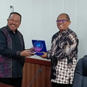 Kepala Badan Pengembangan SDM Kementerian Kominfo Lakukan Audiensi dengan Pemprov Kalimantan Tengah