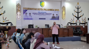 KIM di Kota Palangka Raya mengikuti Pelatihan Video Content Creator