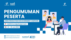 Pengumuman Hasil Seleksi Pelatihan Aparatur Digital Tema "Video Production for Government Ca...