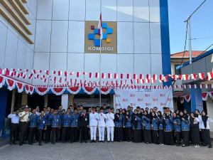 HUT RI ke-81, Seluruh Unsur BLSDM Komdigi Banjarmasin Ikuti Upacara Bendera