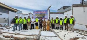 Sesi Foto Bersama Kegiatan Peletakan Batu Pertama
