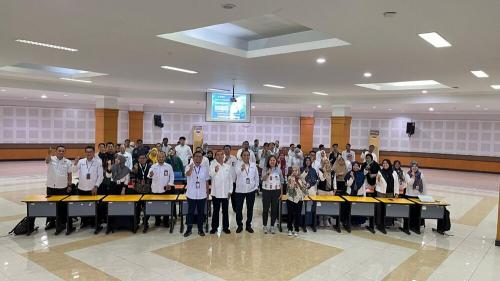 Pelatihan GTA Makassar diselenggarakan di Aula Puslatbang KMP LAN RI
