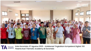 Kolaborasi Tingkatkan Kompetensi Digital: 100 Peserta Ikuti Thematic Academy di Gorontalo