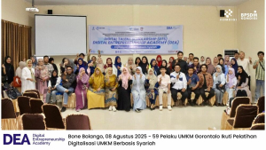 59 Pelaku UMKM Gorontalo Ikuti Pelatihan Digitalisasi UMKM Berbasis Syariah