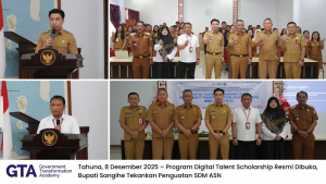 Program Digital Talent Scholarship (DTS) Resmi Dibuka, Bupati Sangihe Tekankan Penguatan SDM ASN ...