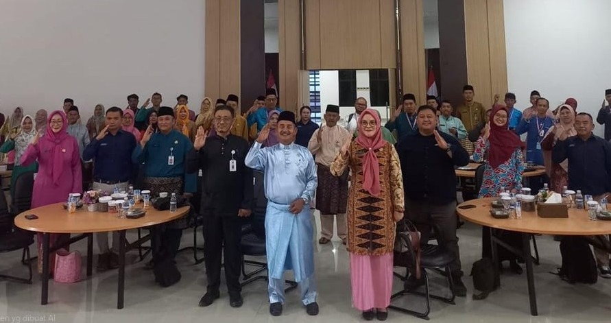 Gambar: Pembukaan GTA di Gedung Saleha, Dinas Pemberdayaan Perempuan PTSP Provinsi Kepulauan Riau