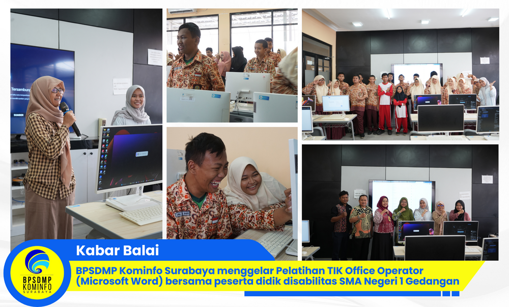 Gambar: Pelatihan Office Bagi Disabilitas