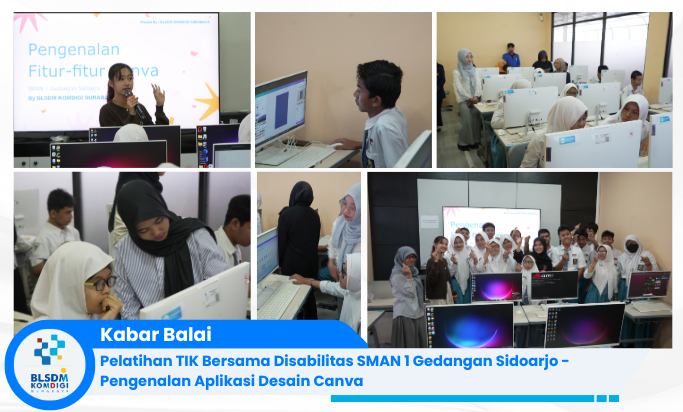 Gambar: Pelatihan TIK Bersama Disabilitas SMAN 1 Gedangan