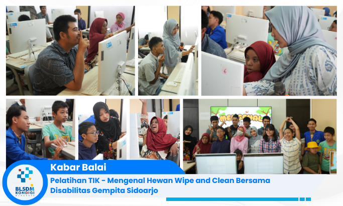 Gambar: Pelatihan TIK Bersama Disabilitas Gempita Sidoarjo