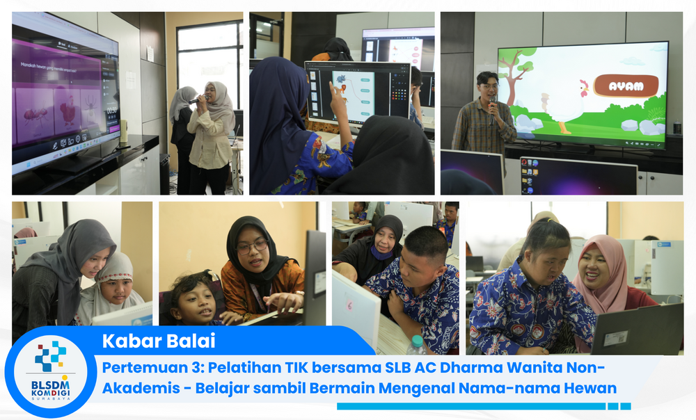 Gambar: Pelatihan TIK Bersama SLB AC Dharma Wanita