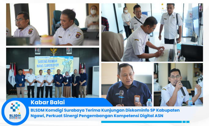 Gambar: Kunjungan Diskominfo SP Ngawi
