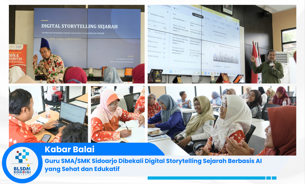 Gambar: Pelatihan Digital Story Telling untuk Guru. (GN)