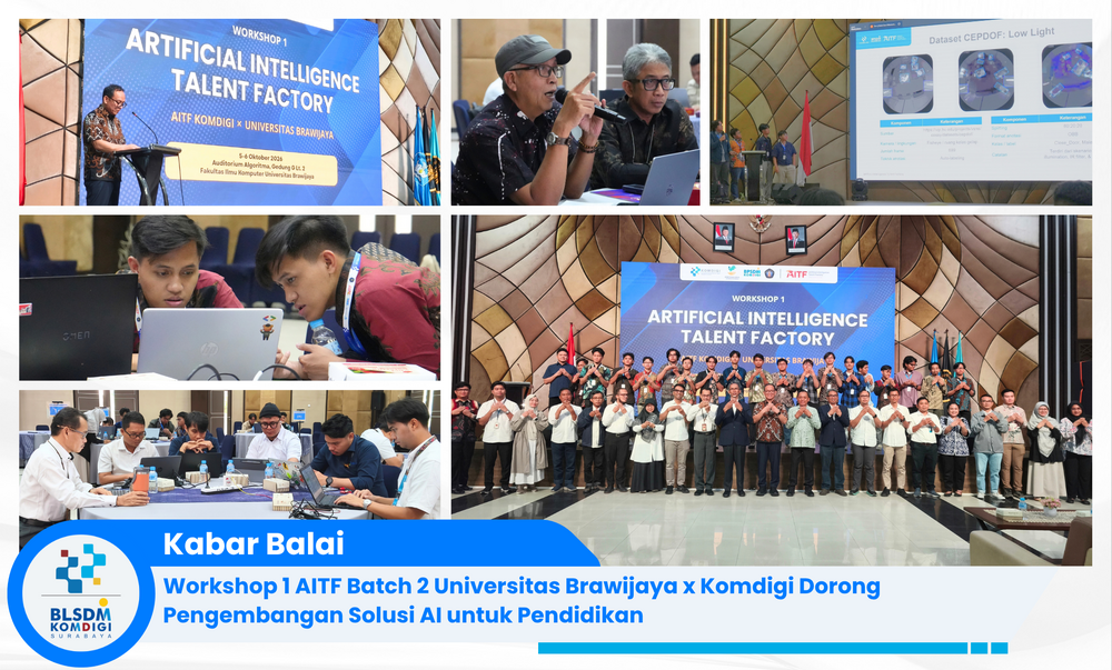 Gambar: Workshop 1 AITF Batch 2 Universitas Brawijaya (GN)