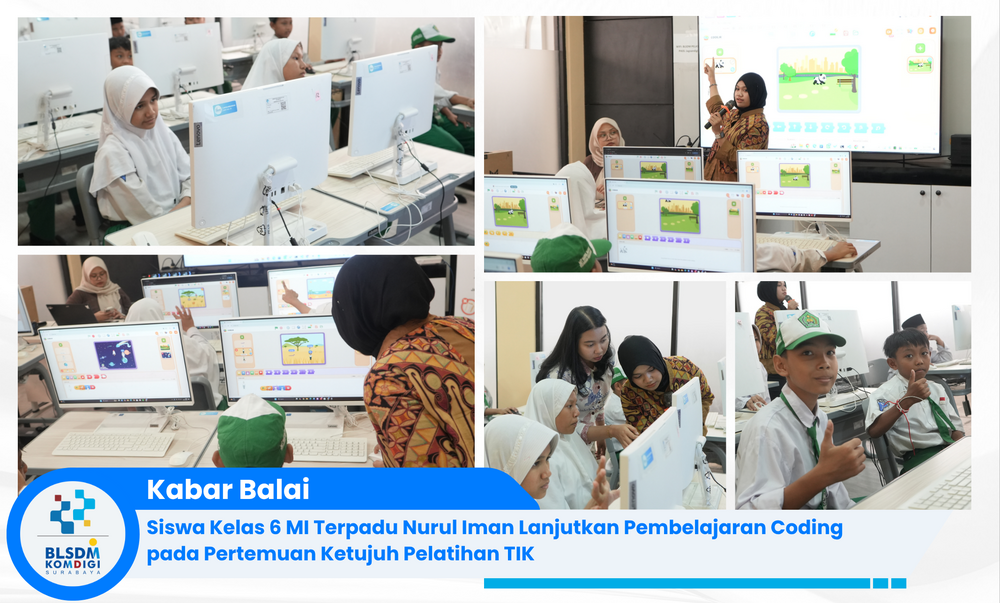 Gambar: Pelatihan Koding Bersama MI Nurul Iman (GN)