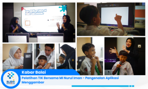 Pelatihan TIK Bersama MI Nurul Iman - Pengenalan Aplikasi Menggambar