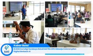 BLSDM Komdigi Surabaya Bekali MATRA DPD Sidoarjo Keterampilan Digital Berbasis AI