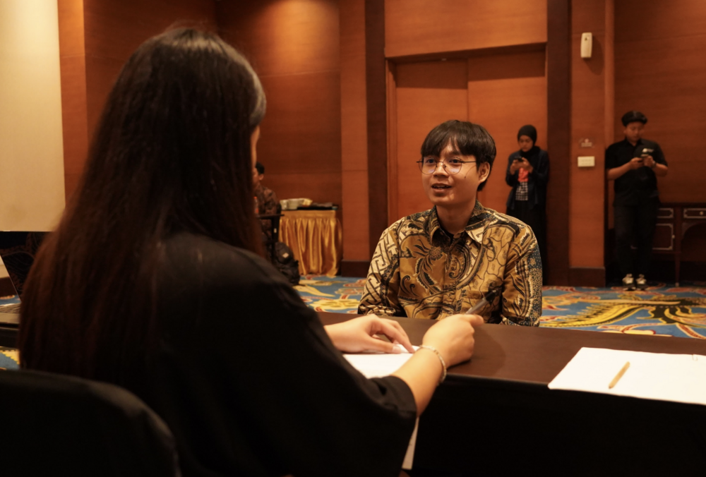 Gambar: Peserta Career Vibe Check Mengikuti Walk In Interview